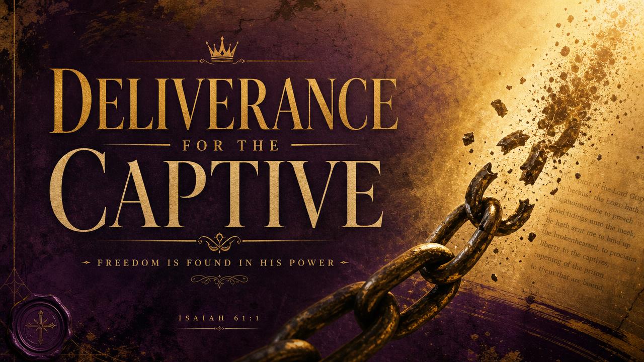 Deliverance for the Captive